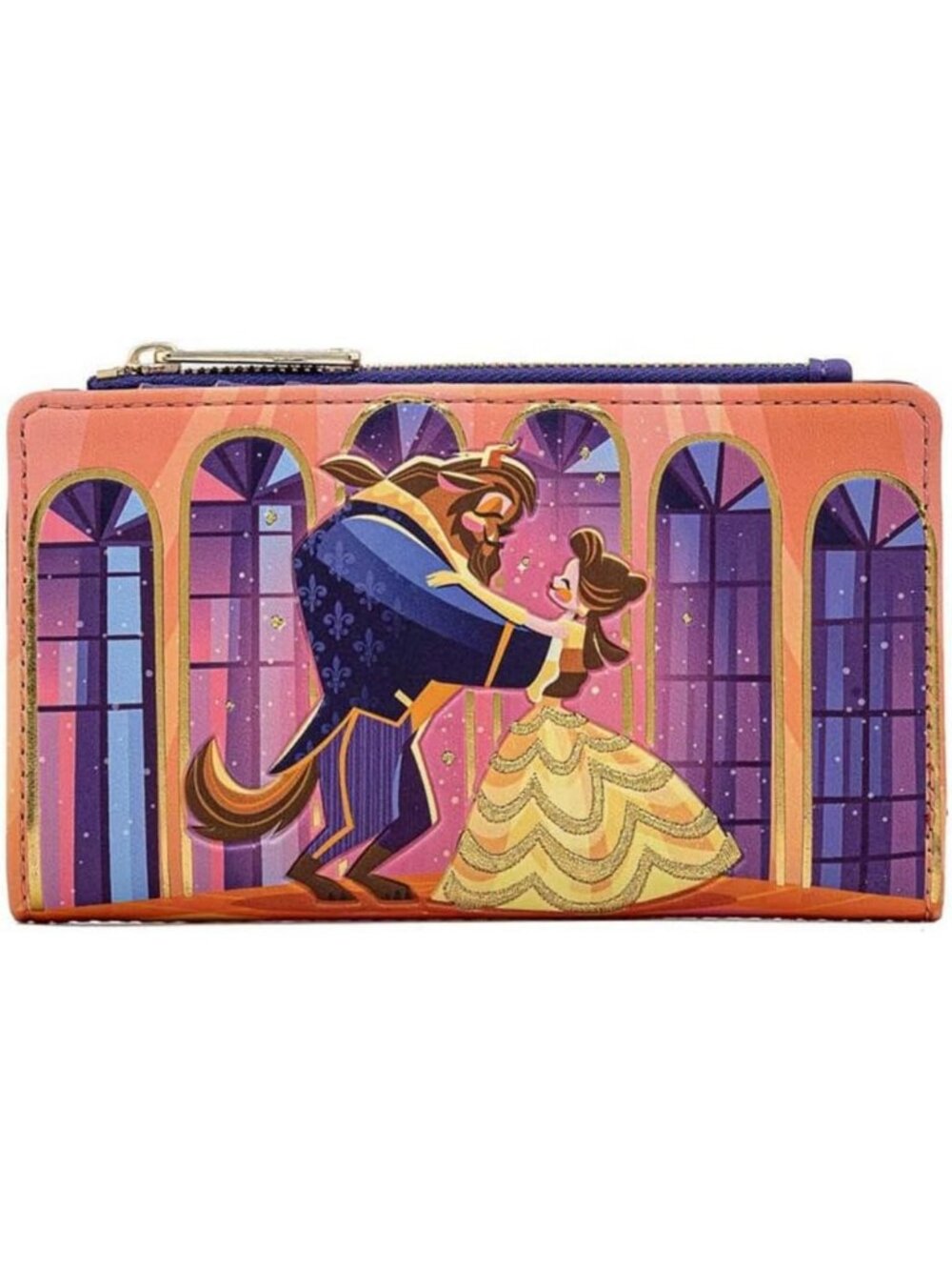 Disney Beauty and the Beast Wallet - Ballroom Scene, Cute & Stylish Accessory
